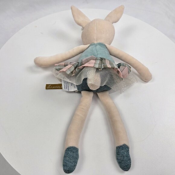 Moulin Roty Blue Rabbit doll from "The Little School of Dance" 11" - Picture 2 of 3